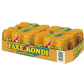 Faxe Kondi Orange 24 x 330 ml pfandfrei
