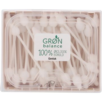 Groen Balance Bio Baby-Wattestäbchen 60 Stück