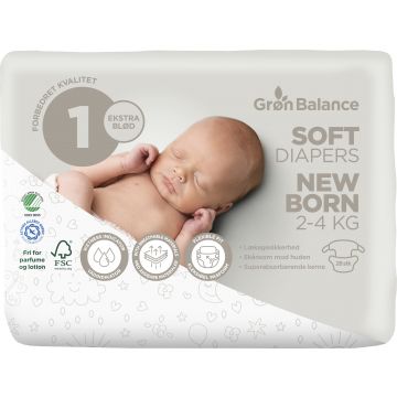 Windel neugeborenen 2-4 kg 28 st