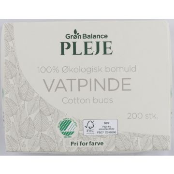 Wattestäbchen BIO 200 stück