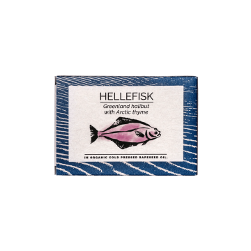 Dose FANGST Heilbutt in Bio-Öl