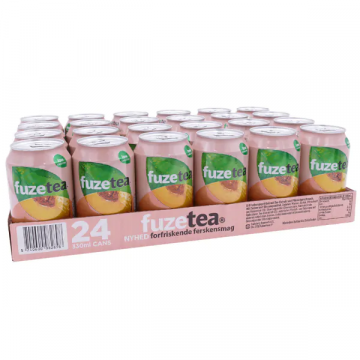 Fuze Tea Black Tea Peach 24x0,33L