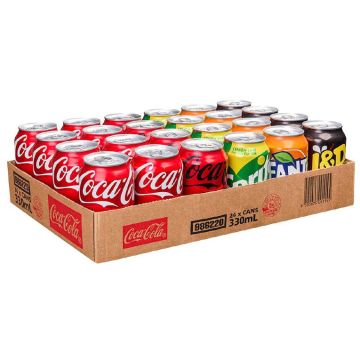 Überraschungspaket - Gemischte Softdrinks 24 x 330 ml