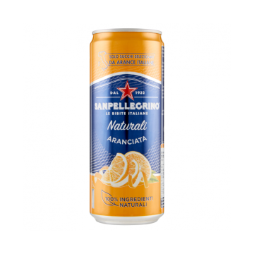 Sanpellegrino Aranciata Orangenlimonade 330 ml Dose