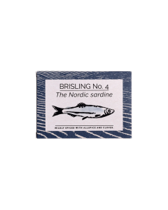 Dose FANGST Brisling No. 4 Brisling-Sardinen in Bio-&Ouml;l