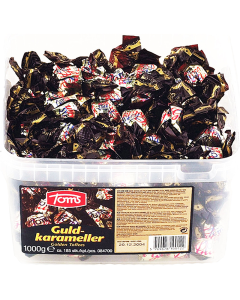Toms Guldkarameller – klassische dänische Karamellbonbons mit cremigem Geschmack